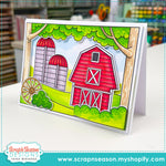 Print, Cut, and Colour - Scene Maker - Farm Hills