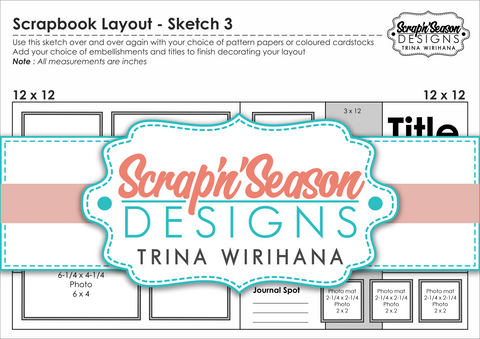 DL - Scrapbook Sketch 3