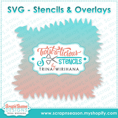 DL - Twist-a-licious Stencil - Grass 1