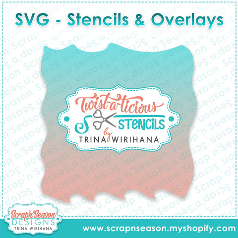DL - Twist-a-licious Stencil - Wave 1
