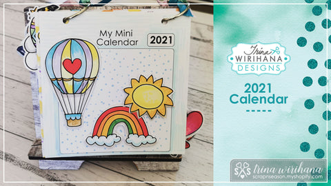 2021 Mini Calendar with Trina Wirihana - Online Craft Class