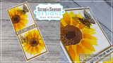 Layered Stencils - Sunflower Slimline