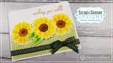 Layered Stencils - Sunflower Trio