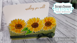 Layered Stencils - Sunflower Trio