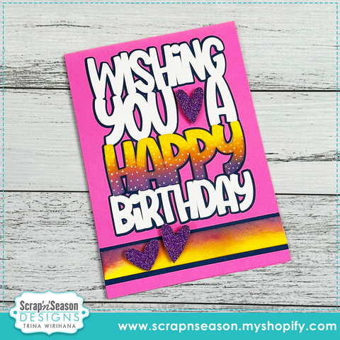 Digital Download - SVG -A2 Greeting 15