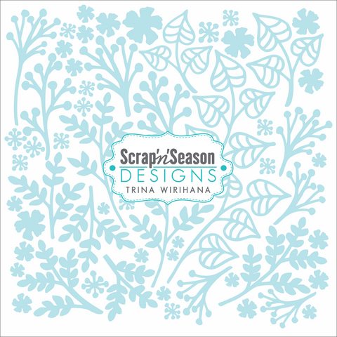 Digital Download - SVG Mini Collection - 20 Page Album Foliage