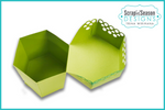 3D Box - Hexagon Lace