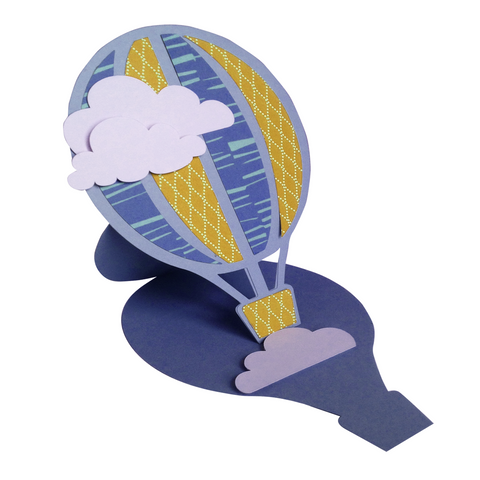 Digital Download - Balloon Easel Card