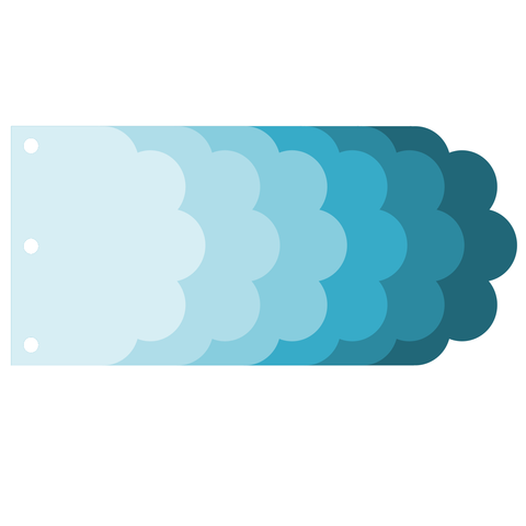 Digital Download - SVG - Basic 9 - Scalloped