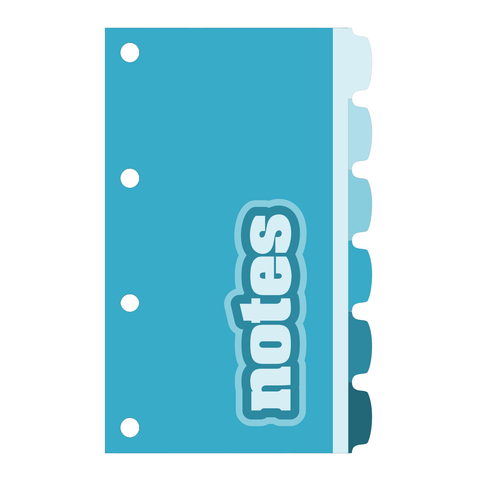 Digital Download - SVG - Basic Planner Tab