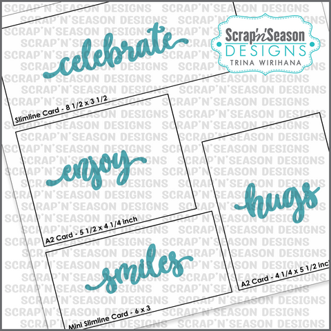 Digital Download - SVG - Trina's Fave Greetings 7