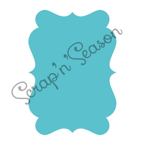 Digital Download - SVG - Frame 9