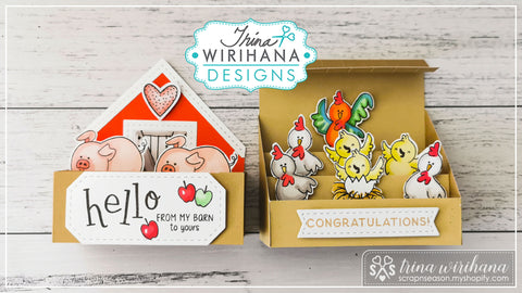 Funny Farm Cards with Trina Wirihana - Online Craft Class