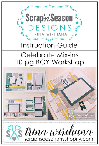 Digital Download - Instruction Guide - Celebrate Mix-in Boy