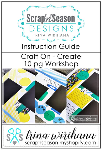 Digital Download - Instruction Guide - Craft On Create