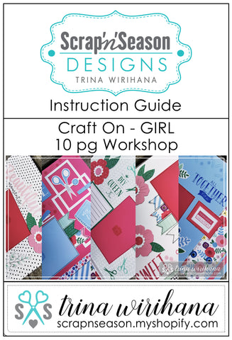 Digital Download - Instruction Guide - Craft On Girl