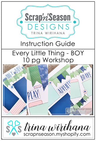 Digital Download - Instruction Guide - Every Little Thing Boy