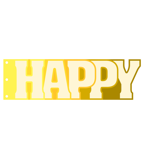 Digital Download - SVG - Happy Album