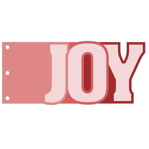 Digital Download - SVG - Joy Album