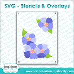 Layered Stencils - Floral 4