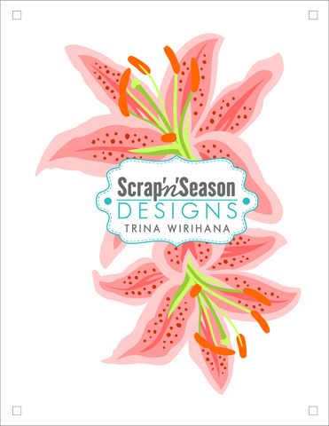 Digital Download - Layered Stencils - Lily