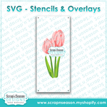 Layered Stencils - Tulip