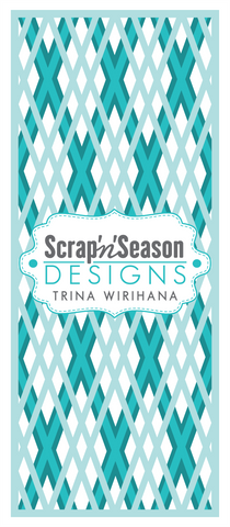 Digital Download - Layered Plaid A Slimline