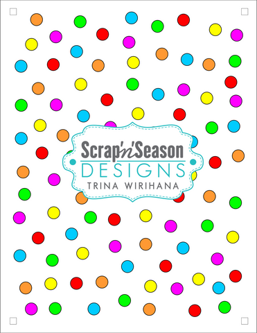 Digital Download - Layered Stencils - Party Confetti