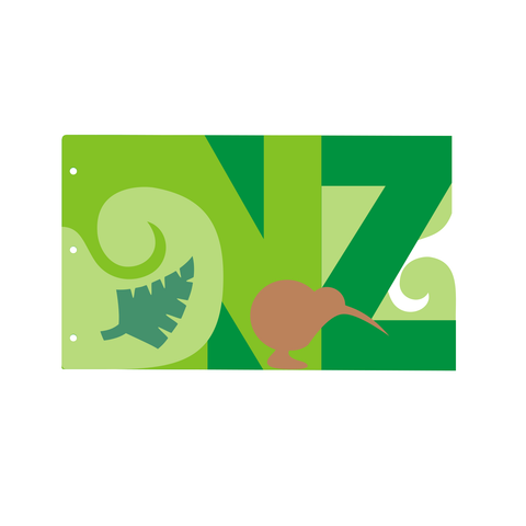 NZ Koru Album (Green)