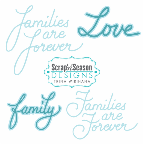 Digital Download - SVG Mini Collection - Family 2