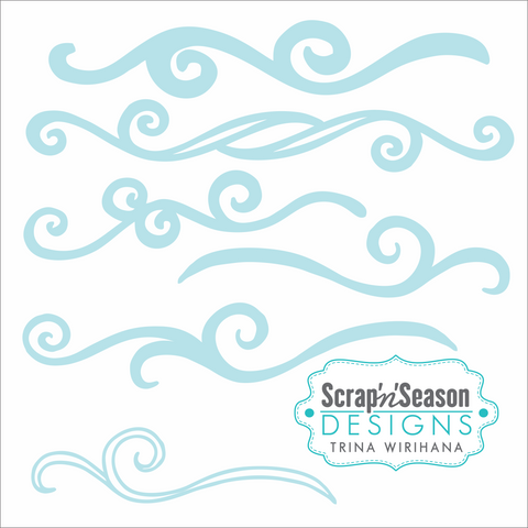 Digital Download - SVG Mini Collection - Flourish 3