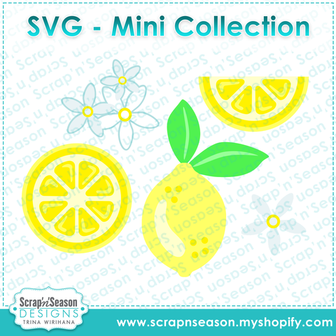 SVG Mini Collection - Lemons