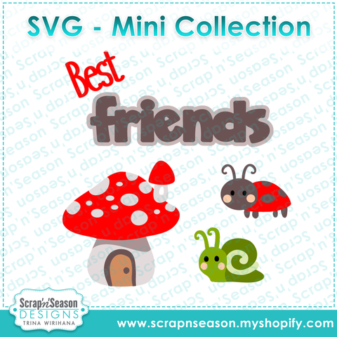 SVG Mini Collection - Toadstool