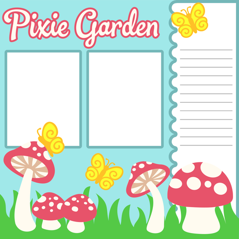 Digital Download - SVG - Pixie Garden