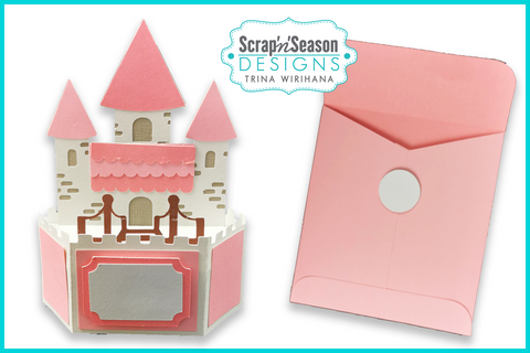 DL - 078. Popup Stage Card - Castle