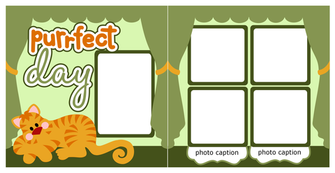 Digital Download - SVG - Purrfect Day
