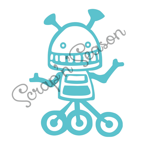 Digital Download - SVG - Robot 2