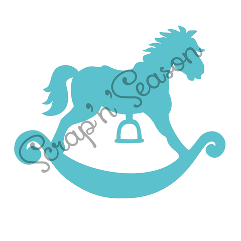 Digital Download - SVG - Rocking Horse
