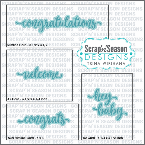 SVG - Greetings Collection 5 - Congrats