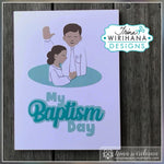 SVG File - Baptism 6 x 8 Mini Album