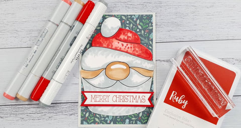 Maker Class - Santa Cupcake Card