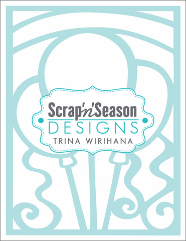 Digital Download - Stencil - Balloons