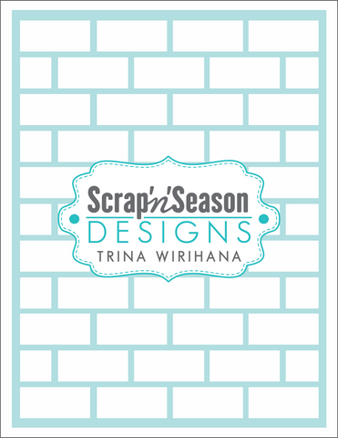 Digital Download - Stencil - Bricks 1