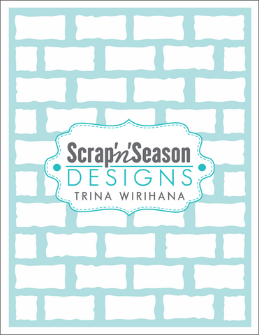 Digital Download - Stencil - Bricks 3