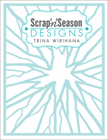 Digital Download - Stencil - Broken Glass