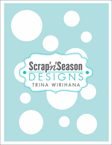 Digital Download - Stencil - Bubbles 2