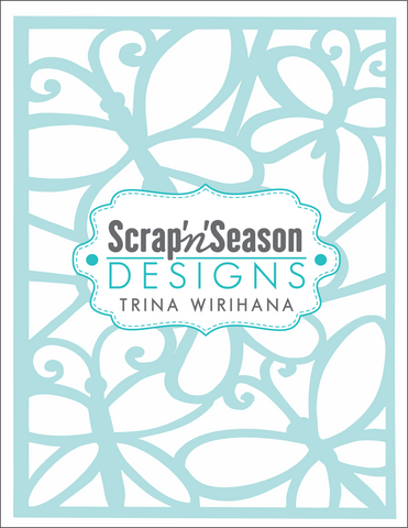 Digital Download - Stencil - Butterflies