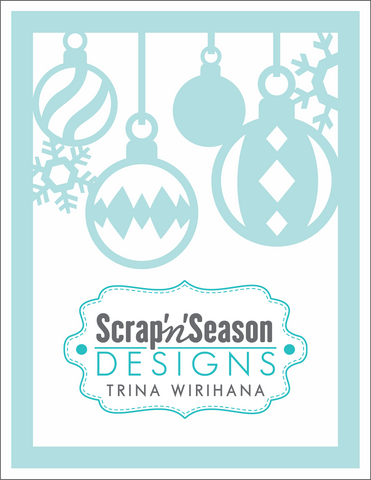 Digital Download - Christmas Baubles 1