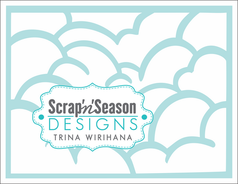 Digital Download - Stencil - Cloud (Landscape)