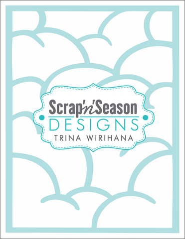 Digital Download - Stencil - Cloud (Portrait)